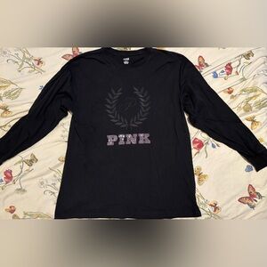 NWOT Victoria’s Secret PINK Campus Cotton Tee Size M